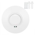 thumbnail image 2 of Detector White motion sensor switch, Microwave Radar Sensor Switch, 360 for Aisles Bathrooms Closets, 2 of 7