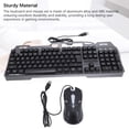 thumbnail image 3 of USB Wired Keyboard and Mouse Set, Ergonomic 1200DPI 104 Keys Aluminum Alloy Fast Response Wired Keyboard and Mouse Combo RGB Light  for PC, 3 of 7
