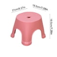 thumbnail image 3 of Tumotour Stool For Toilet Low Stepping Stool With Nonslip Base Enhanced Stability For Bathroom Use Elegant For Adults For Living Room And Shower, 3 of 6