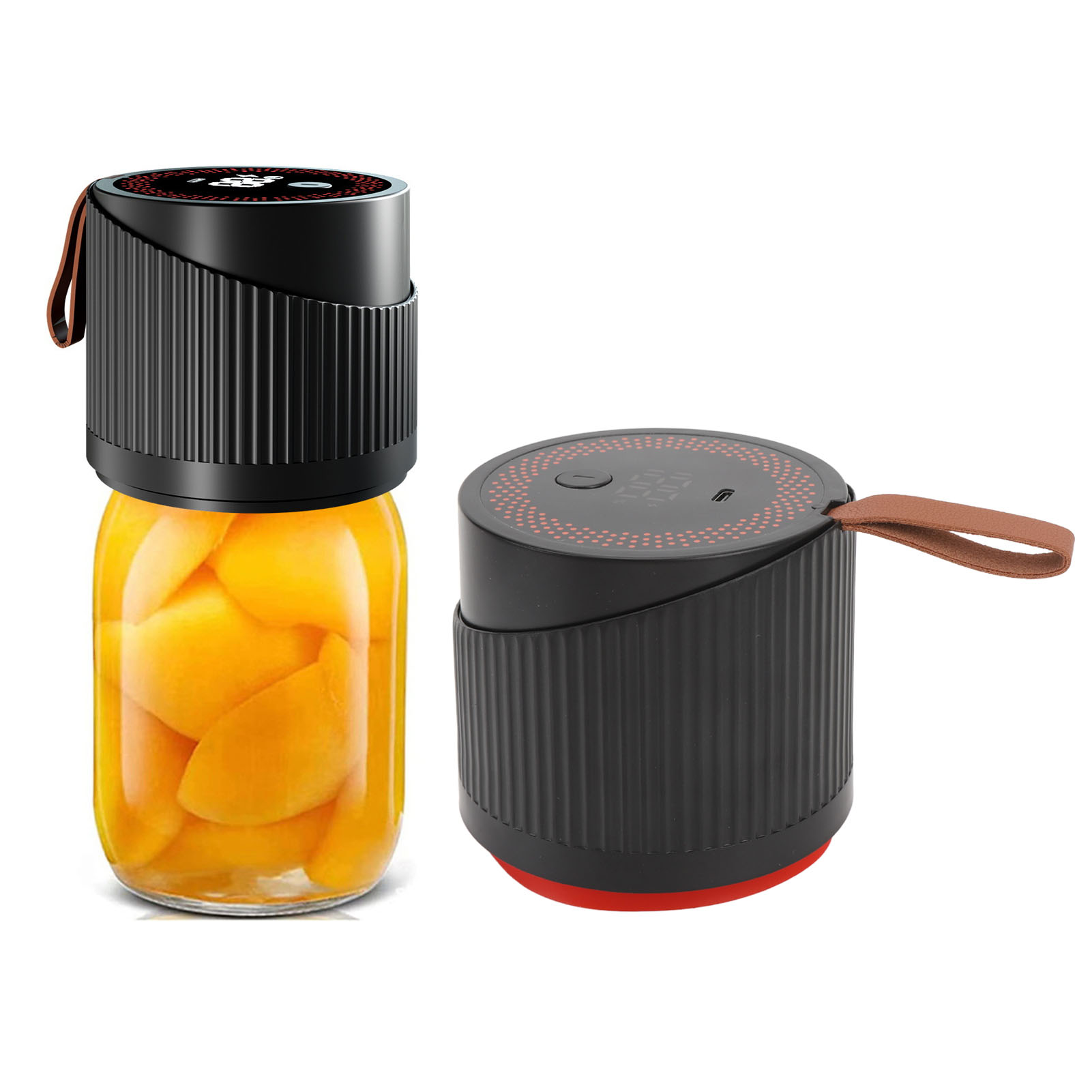 Jar Vacuum Sealer, Rechargeable Vacuum Can Sealer  for Camping