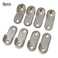 thumbnail image 1 of Lefu 2PCS Wardrobe Clothes Tube Support Closet Rod Pole End Bracket Thickening Holder, 1 of 9