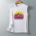 thumbnail image 4 of Mefallenssiah Camisole Sans Manches pour Femmes, Col en V, Pull Imprimé, 4 of 4