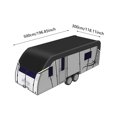 thumbnail image 1 of BotaniNest RV Roof Cover With Reflective Strips Heavy Duty For Outdoor Travel Trailer And Camper Storage, 1 of 6