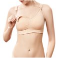 thumbnail image 4 of LSLJS Soutien-Gorge d'Allaitement Confortable et Respirant Sans Armature avec Fermeture avant, 4 of 9