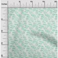 thumbnail image 2 of oneOone Rayon Sea Green Fabric Tropical Craft Projects Decor Fabric Printed By The Yard 56 Inch Wide, 2 of 5