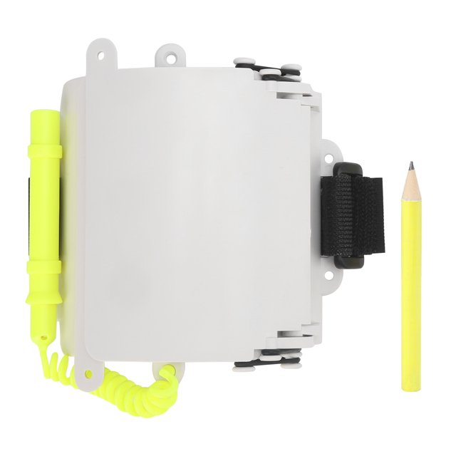 Octpeak Écriture de Poignet de Plongée Ardoise Réglable sous-Marine avec Accessoire de Plongée, Accessoire de Plongée, Écriture de Plongée Ardoise