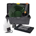 thumbnail image 1 of ASR Outdoor 21pc Prospectors Gold Testing Kit with Bonus Gold Pan, 1 of 7
