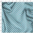 thumbnail image 4 of Soimoi Blue Viscose Chiffon Fabric Rose Floral Decor Fabric Printed Yard 42 Inch Wide, 4 of 6