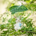 thumbnail image 1 of Yrmaups Ornement Lapin en Résine, Décoration de Jardin Lapin Simulé pour l'Extérieur, Figurine en Résine Résistante aux Intempéries, Accent pour Cour et Patio, Design Réaliste, Faible Entretien, Cadeau pour les Amateurs de Jardin, Fantaisiste, 1 of 2