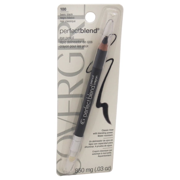 COVERGIRL Perfect Blend Eye Pencil, Defined Look, Precise Line, Smoky Look, Plush Blender Tip, Smooth Application, 100% Cruelty-Free