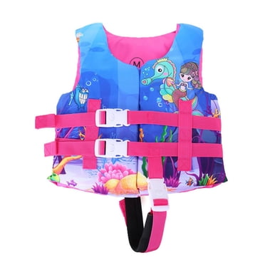 Veste de Sauvetage et Gilets pour Enfants pour Sports Nautiques, Natation et Bateau avec Boucles Verrouillables