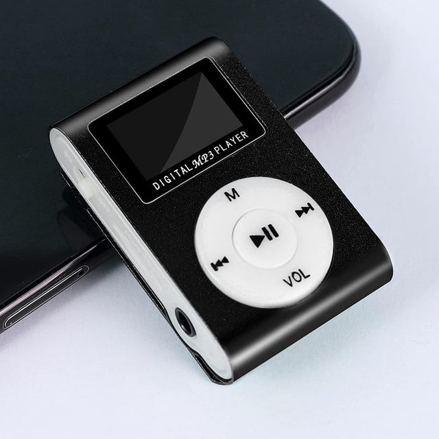 UsTZtai under $5! Portable MP3 Player with LCD Screen, USB Music Player Support TF Card, Compact MP3 Player for Sports Exercise