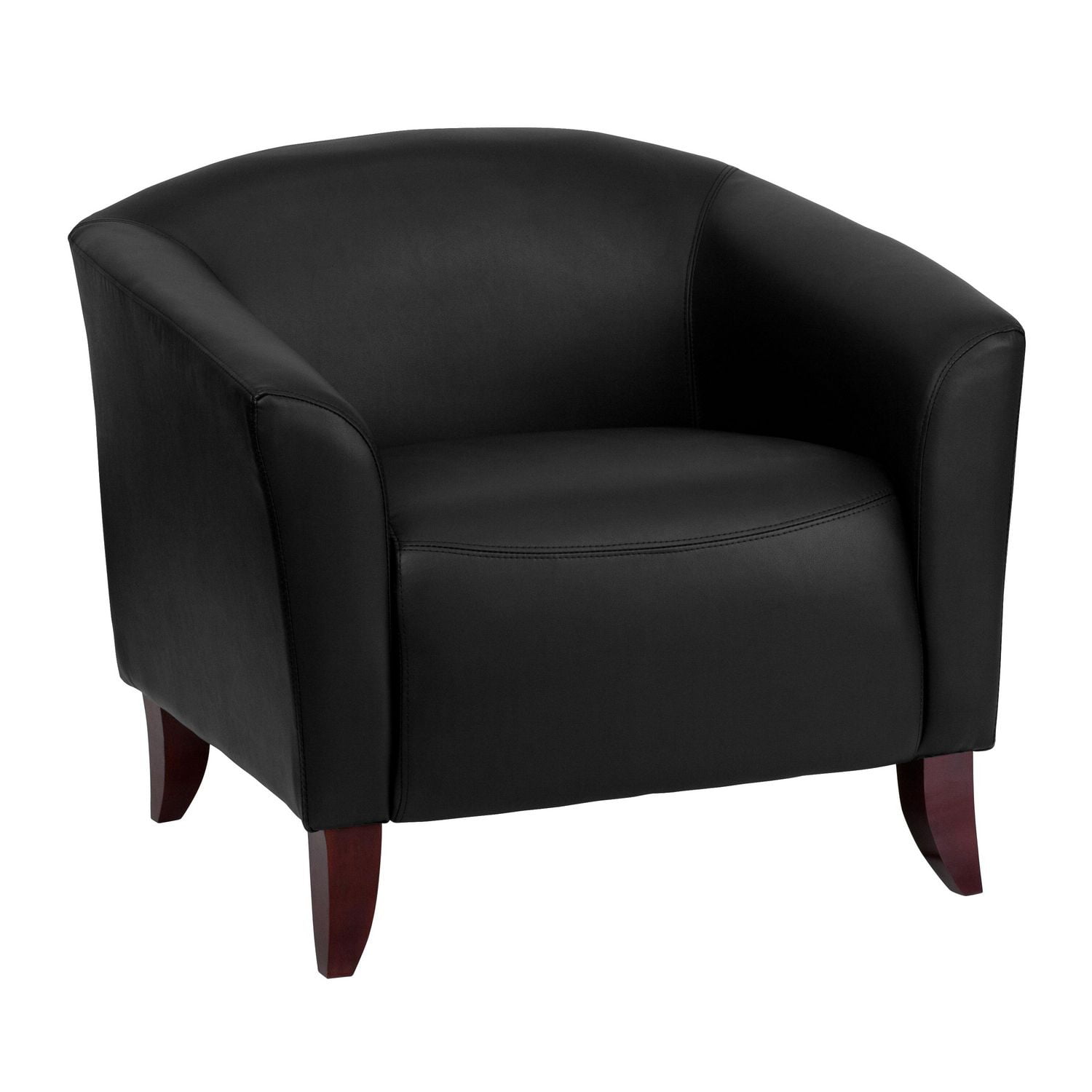 Chaise en cuir noir de la série HERCULES Imperial