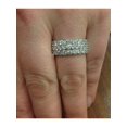 thumbnail image 4 of 1 3/4ct Bague de Mariage en Or Blanc 14 Ct, 4 of 4