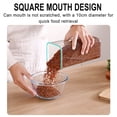 thumbnail image 4 of Food Storage Container for kitchen,Pantry Organizer Bins Containers Jars With Lids Spaghetti Pasta Storage Container For Kitchen Pantry Tall Clear Airtight Food Storage Jar With Sealing Wood Cover, 4 of 6