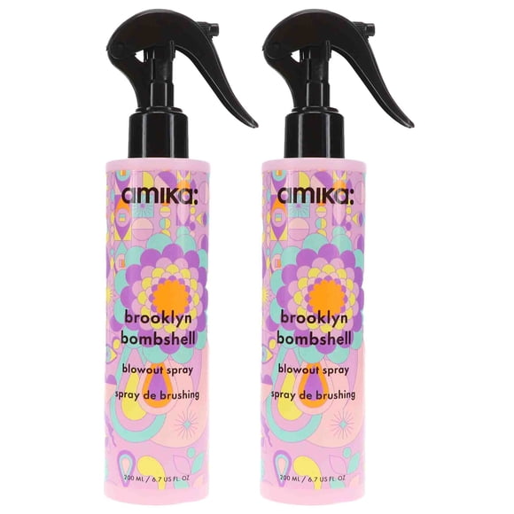 Amika Brooklyn Bombshell Blowout Volume Spray 6.7 oz 2 Pack