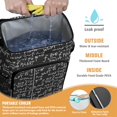 thumbnail image 4 of Experiment Themed Cooler Backpack, Leakproof and Waterproof with Scientific Formula Design for Educational Use, 4 of 4