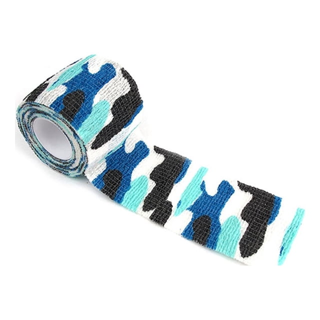Wraps Rubans Chasse en Plein Air Furtifs Ruban Réutilisable Rouleau de Colle Invisible Anti-Ampoules Imperméables Wraps Bandage Protecteur Sport Océans Camouflage