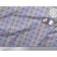 thumbnail image 2 of Soimoi Polyester Crepe Fabric Floral,Dog & Cat Animal Print Fabric by The Yard 52 Inch Wide, 2 of 3