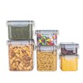 thumbnail image 2 of Meitianfacai 6-piece Kitchen Storage Easy To Buckle Plastic Container Storage Tank-Grain And Miscellaneous Grain Plastic Box, 2 of 9