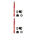 thumbnail image 3 of ZheElen Polyvalent Tubeless Pneu Presta Valve Extender pour et Vélos de Route 80mm Rouge 50mm 80mm 2Set, 3 of 6