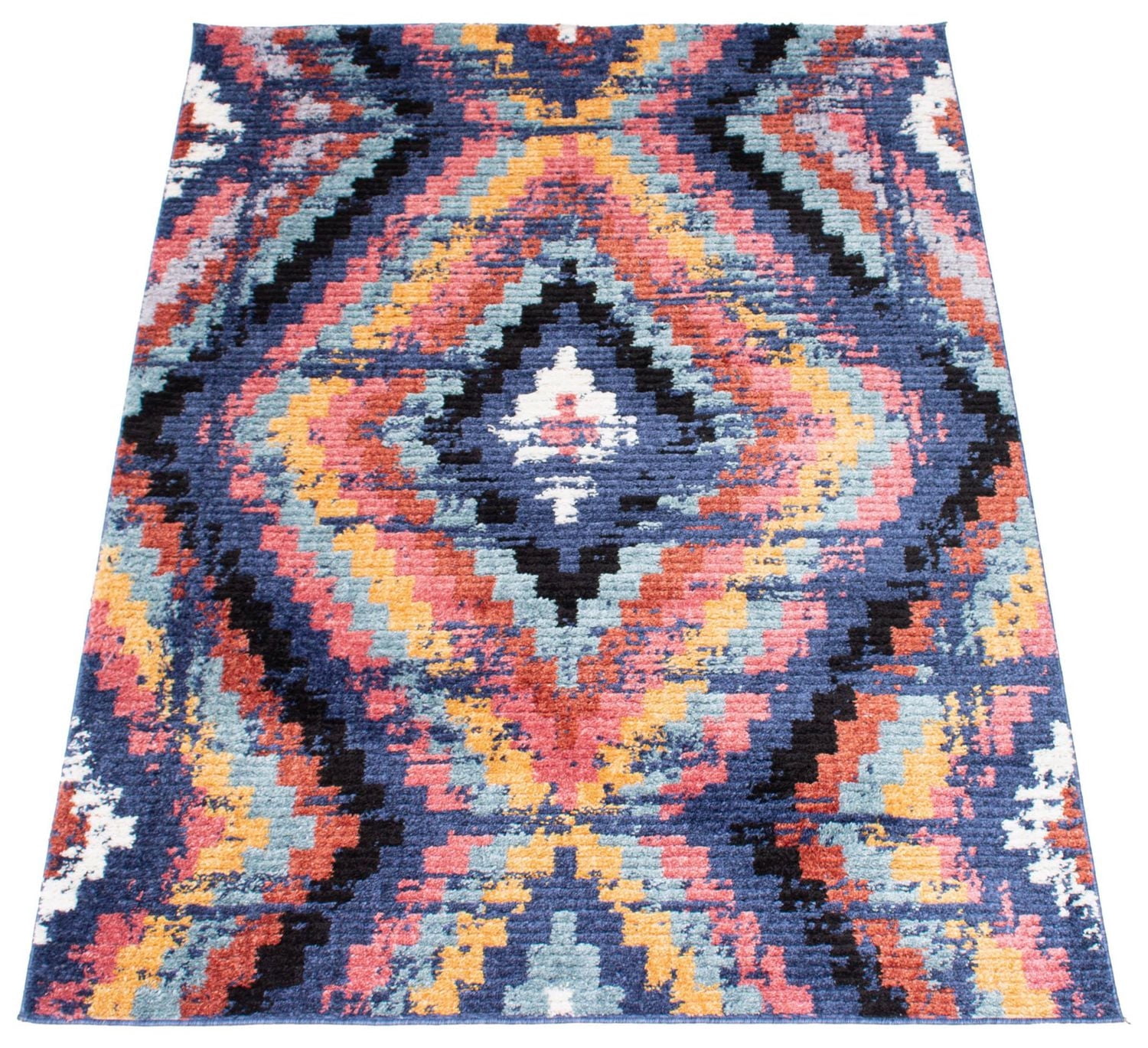 ECARPET Boho Chic Indoor Area Rug, Fluffy Carpet for Bedroom Morocco Casa Collection