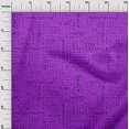 thumbnail image 3 of oneOone Viscose Chiffon Green Fabric Writing Font Craft Projects Decor Fabric Printed By The Yard 42 Inch Wide, 3 of 5