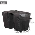 thumbnail image 3 of Bicycle Rear Seat Carrier Bag Rack Trunk Bags Bike Commuter Bag, 3 of 7