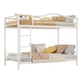 thumbnail image 3 of CazToi Heavy Duty 400 lbs Twin Loft Bed with Ladder Space Saving Metal Frame Easy Assembly, 3 of 7