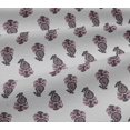 thumbnail image 5 of oneOone Viscose Jersey Fabric Leaves & Paisley Block Decor Fabric Printed BTY 60 Inch Wide, 5 of 5