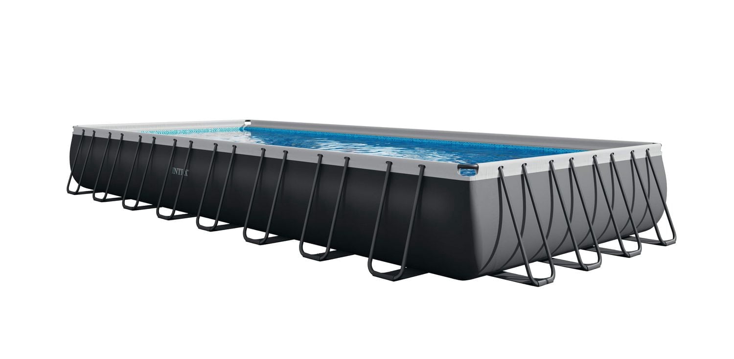 Intex 32Ft X 16Ft X 52In Ultra Xtr Rectangular Pool Set, Age: 6+