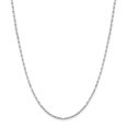 thumbnail image 1 of 925 Sterling Silver 1.65mm Elongated Box Chain 20 Inch, 1 of 5