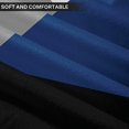 thumbnail image 4 of Set of 4 Throw Pillow Covers Modern Abstract Stripe Simple Geometric Acrylic Bold Decorative Pillow Cases Home Decor Square 16x16 Inches Pillowcases(Grey Blue), 4 of 5