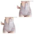 thumbnail image 4 of mmirethe Belly Control Stay Comfortable And Confident With Seamless Control gray purple XL 2Set, 4 of 6