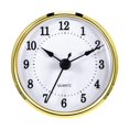 thumbnail image 1 of 3-1/8 inch (80 mm) Clock Insert, Retro Round Decor Battery Operated Movement, for Home Office Living Room Bedroom. Rim Arabic, 1 of 7