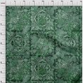 thumbnail image 4 of oneOone Rayon Dark Green Fabric Asian Sewing Material Print Fabric By The Yard 56 Inch Wide, 4 of 4