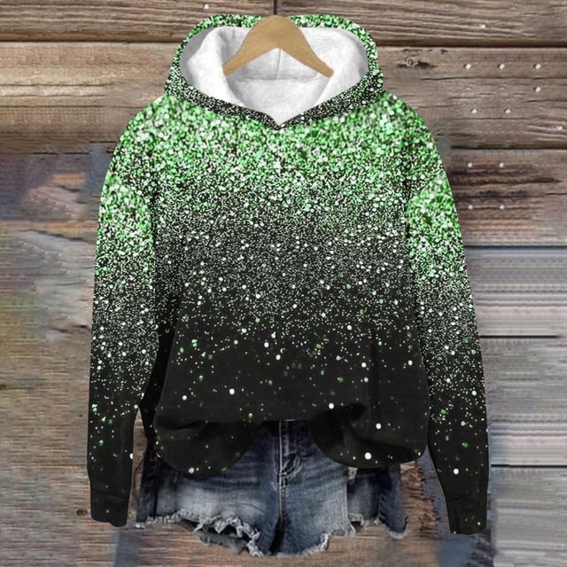 Offres du Jour Liquidation tumgatte Hauts pour Femmes Sweat à Capuche Manches Longues Chandails en Molleton Graphiques Mode Pulls Athlétiques pour Femmes Automne Chandails en Molleton Raglan pour Femmes