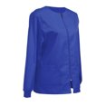 thumbnail image 3 of Veste d'Uniforme pour Femmes, Veste de Travail à Fermeture Éclair devant, Veste d'Échauffement, 3 of 4