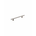 thumbnail image 2 of Cabinet Handle Pull Round Bar 19″ – Solid Brass Cabinet Pull with 16″ Centre to Centre Mounting – Brushed Brass, Polished Nickel, Satin Nickel, 2 of 4