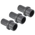 thumbnail image 1 of Unique Bargains UPVC Reducer Pipe Fitting 25mm OD 20mm Barbed, 3 Pack Straight Coupling Adapter Connector, Grey, 1 of 5