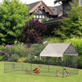 thumbnail image 2 of PawHut Outdoor Metal Kennel Enclosure for Small Animals, Beige, 2 of 10