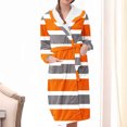 thumbnail image 2 of Rbaofujie Longue Robe de Spa pour Femmes, Tenue d'Intérieur en Flanelle, Pyjama à Capuche, Peignoirs, Pyjama Long et Pyjamas, Peignoirs pour Femmes, 2 of 3