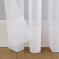 thumbnail image 3 of MAINSTAYS Marjorie Solid Voile Curtain Panel, 3 of 7