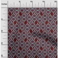 thumbnail image 1 of oneOone Cotton Flex Fabric Swirl Block Print Fabric By Yard 40 Inch Wide, 1 of 4