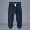 thumbnail image 1 of BLCHUNen Joggers for Men Causal Drawstring Elastic Waist Breathable Workout Running Sports Gym Trousers with Pockets, 1 of 5