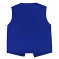 thumbnail image 4 of TOPTIE Kid Volunteer No-Button Child Vest Waistcoat Party Vests 5 Packs-Blue-M, 4 of 5