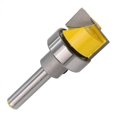 thumbnail image 1 of 1/4 Inch Shank Hinge Mortise Template Router Bit Woodworking Milling Cutter, 1 of 6