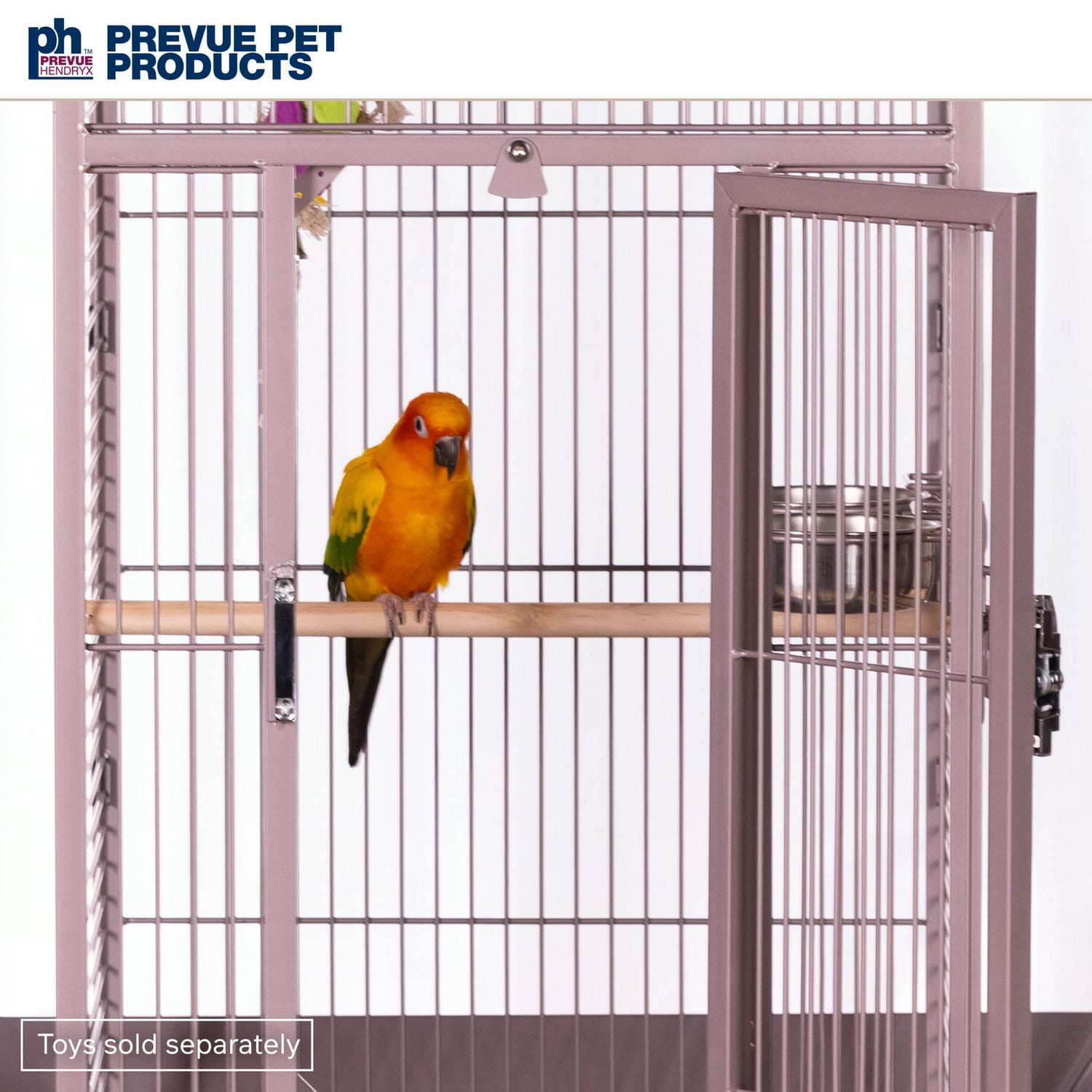 Cage à oiseaux Prevue poli Select Blush