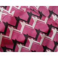 thumbnail image 4 of oneOone Silk Tabby Fabric Chevron Geometric Printed Craft Fabric BTY 42 Inch Wide, 4 of 4