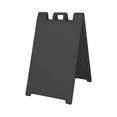 thumbnail image 2 of Plasticade Signicade Portable à Cadre en A Pliable pour Trottoir, Support de Panneau Double Face, Noir, 2 of 4
